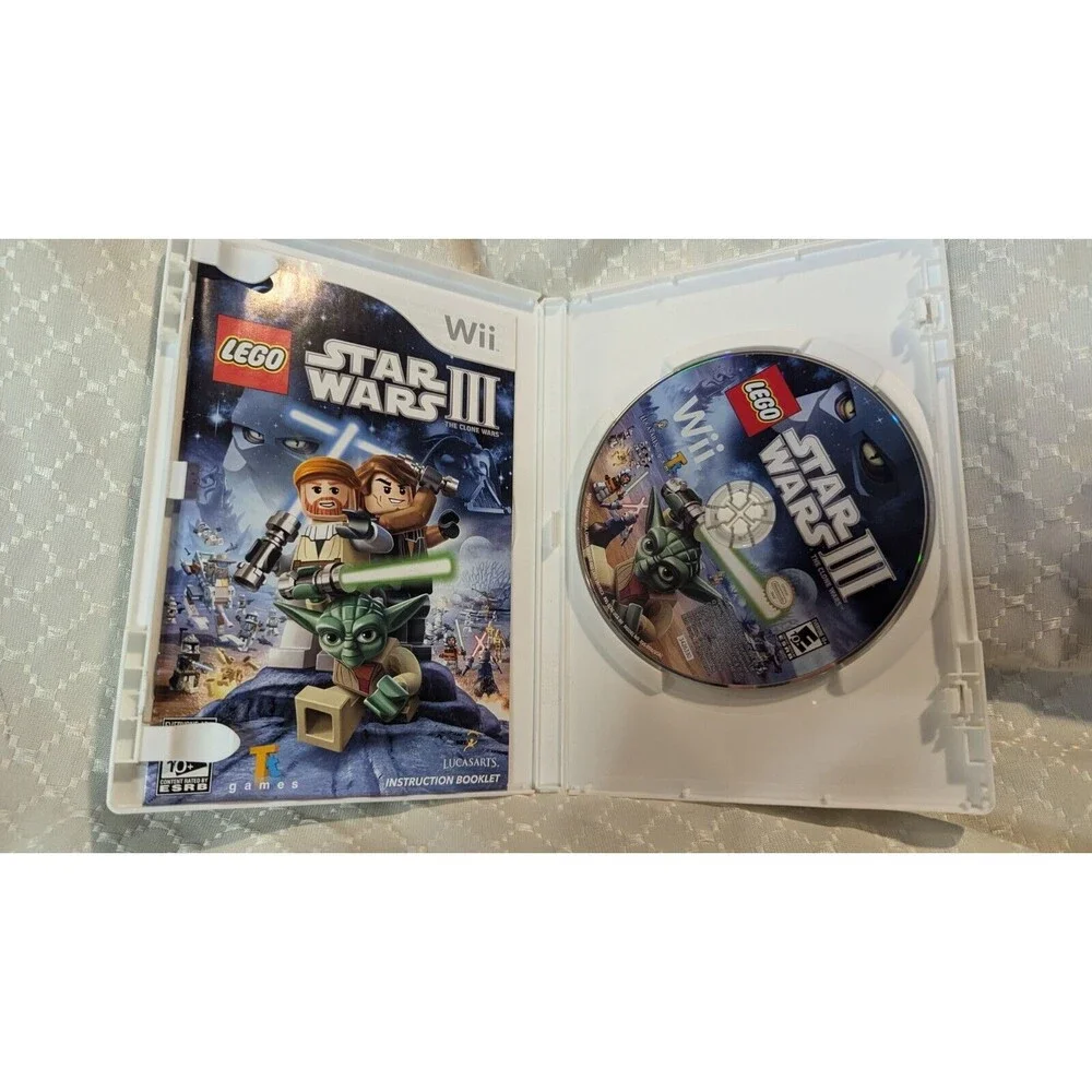 Lego Star Wars 3 The Clone Wars Game Nintendo Wii